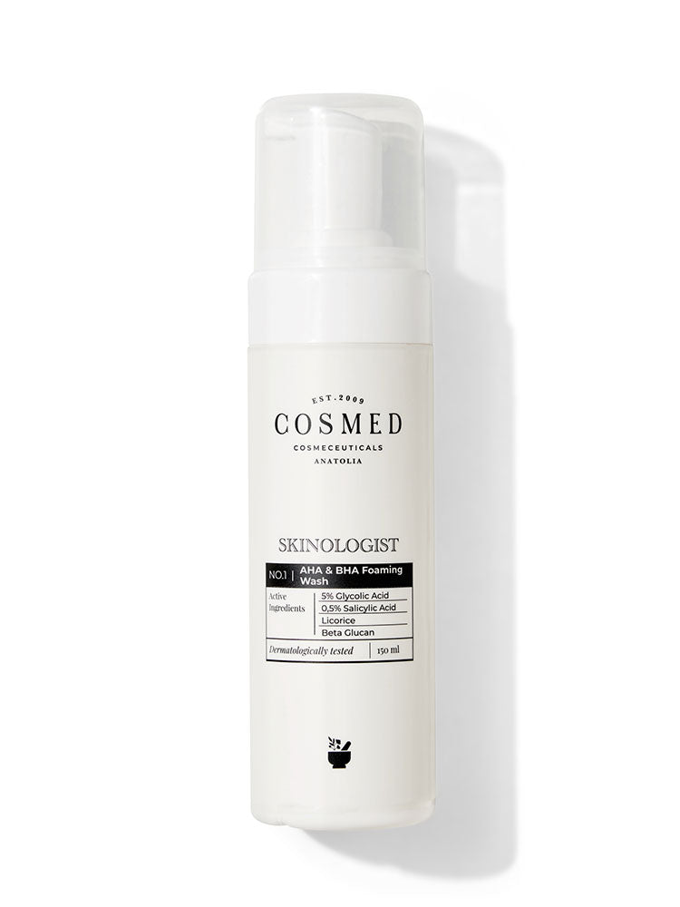 AHA & BHA Foaming Wash – Acidic Face & Body Cleansing Foam