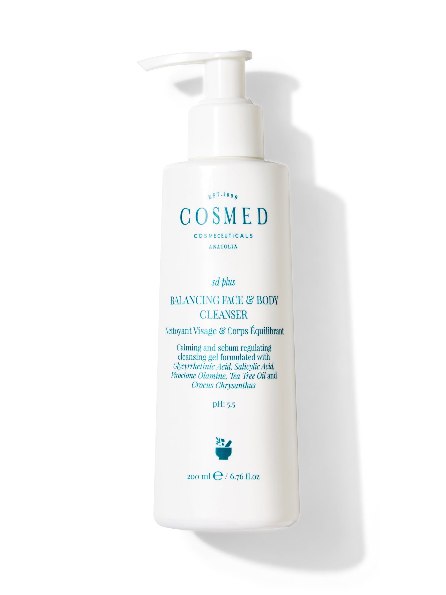 Balancing Face & Body Cleanser – Cleansing Gel for Oily, Flaky Skin